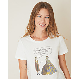 T-SHIRT WITH WITTY PRINT