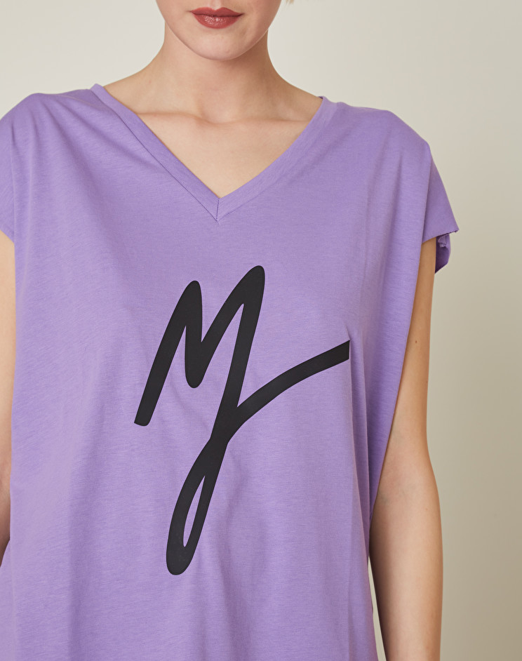 T shirt scollo av outlet