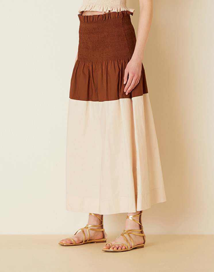 FULL SKIRT IN PURE COTTON