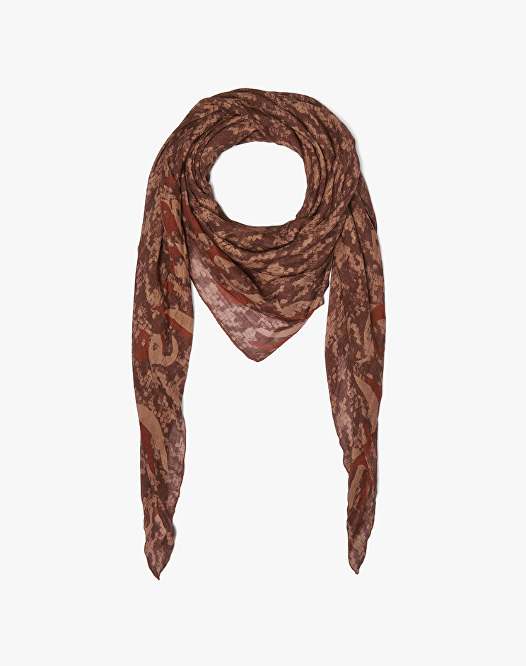 Sciarpa nera louis vuitton on sale