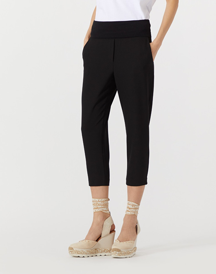 Colored cropped pants shop
